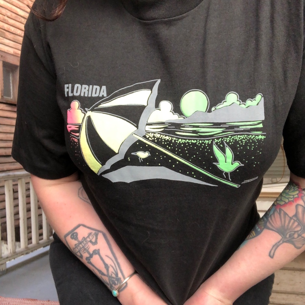 SINGLE STITCH VINTAGE DEADSTOCK FLORIDA TEE